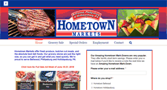 Desktop Screenshot of hometownmarket.biz