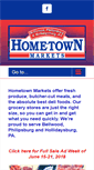 Mobile Screenshot of hometownmarket.biz